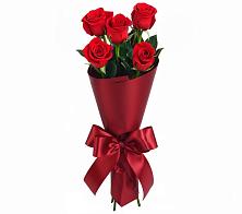 Букет 5 Красных роз Эдлесс Лав в Новоузенске