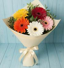 Букет цветов из:  Герберы #REPLACE_PRED# Новоузенске