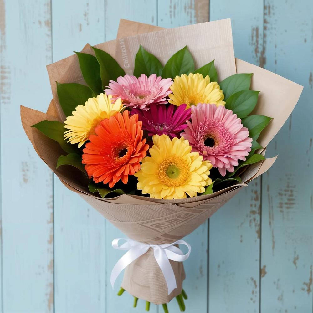 Букет цветов из: Герберы в Новоузенске