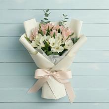 Букет цветов из:  Альстромерии #REPLACE_PRED# Новоузенске
