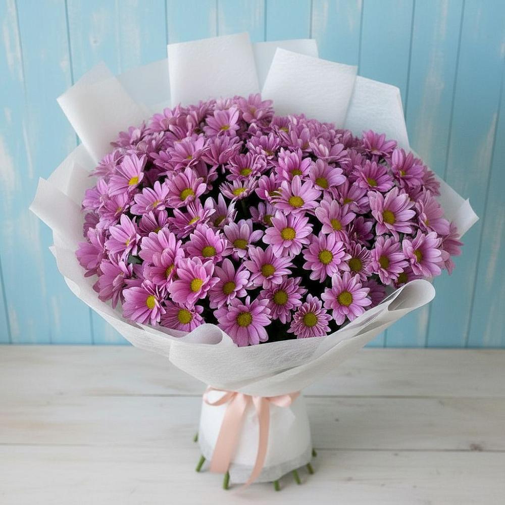 Букет цветов из: Хризантемы в Новоузенске