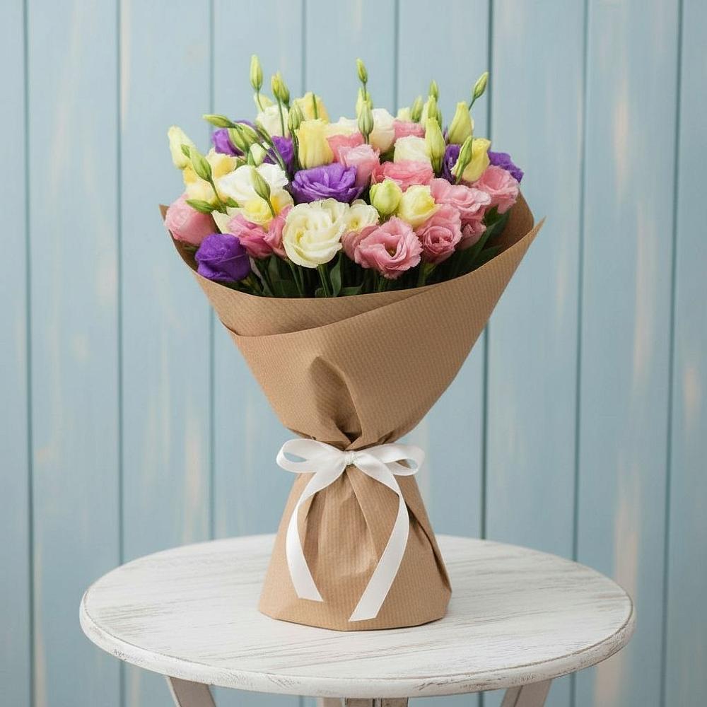 Букет цветов из: Лизиантусы в Новоузенске