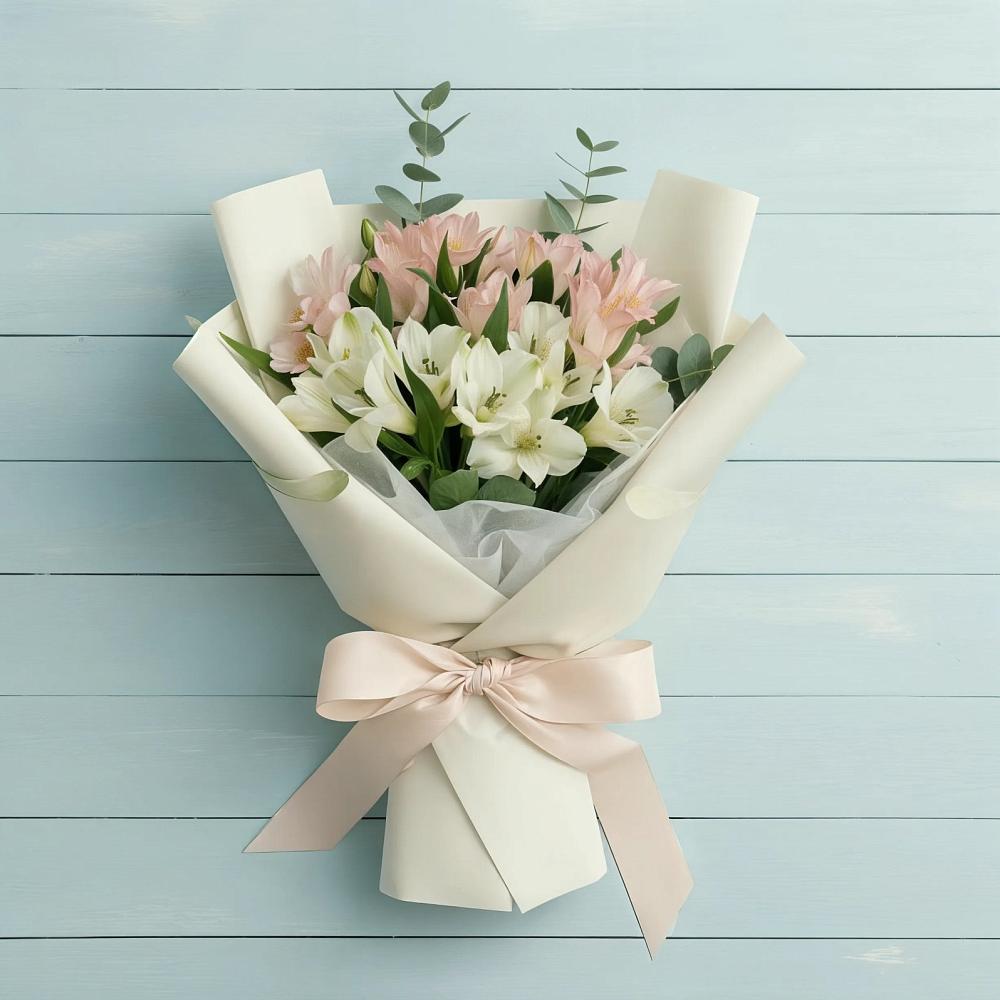 Букет цветов из: Альстромерии в Новоузенске