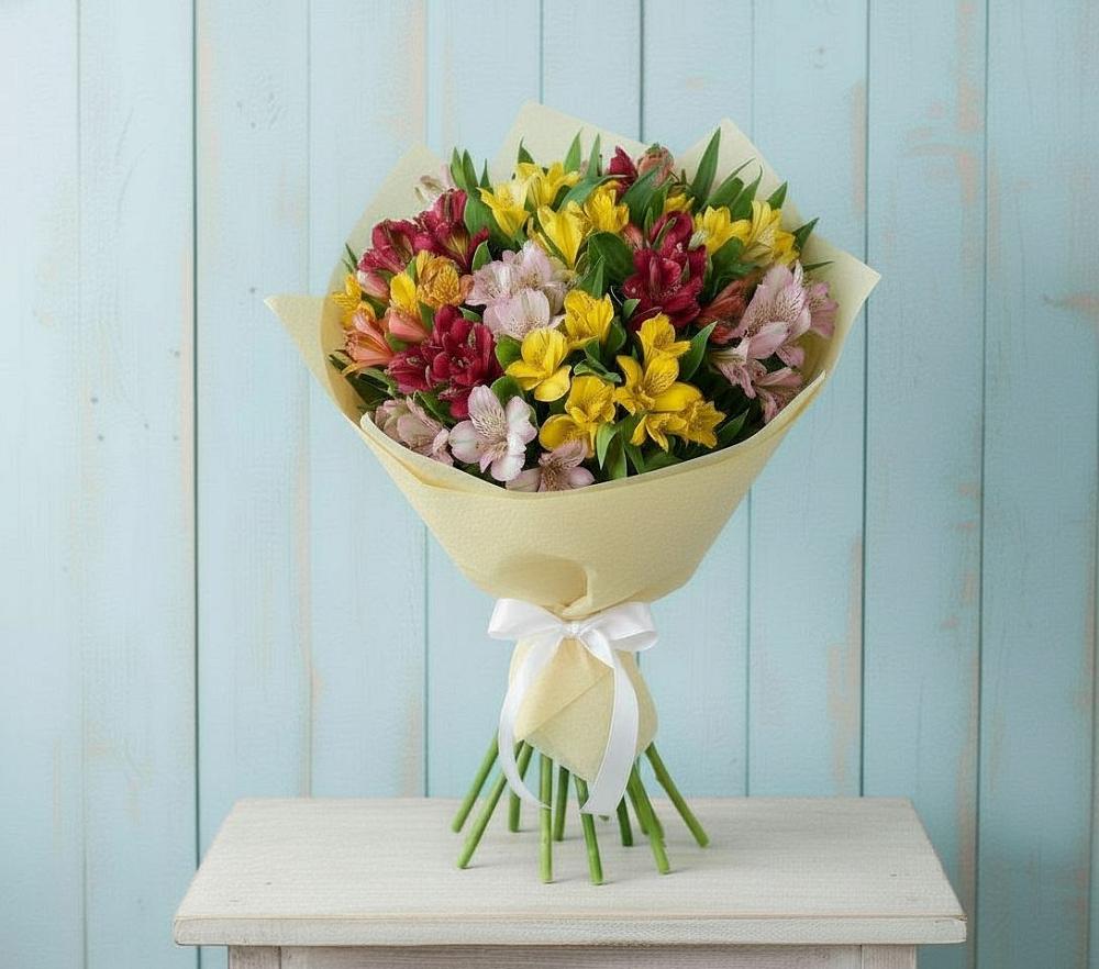 Букет цветов из: Альстромерии в Новоузенске