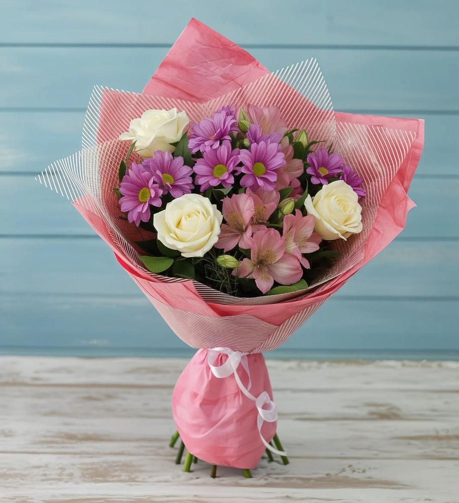 Букет цветов из: Герберы в Новоузенске