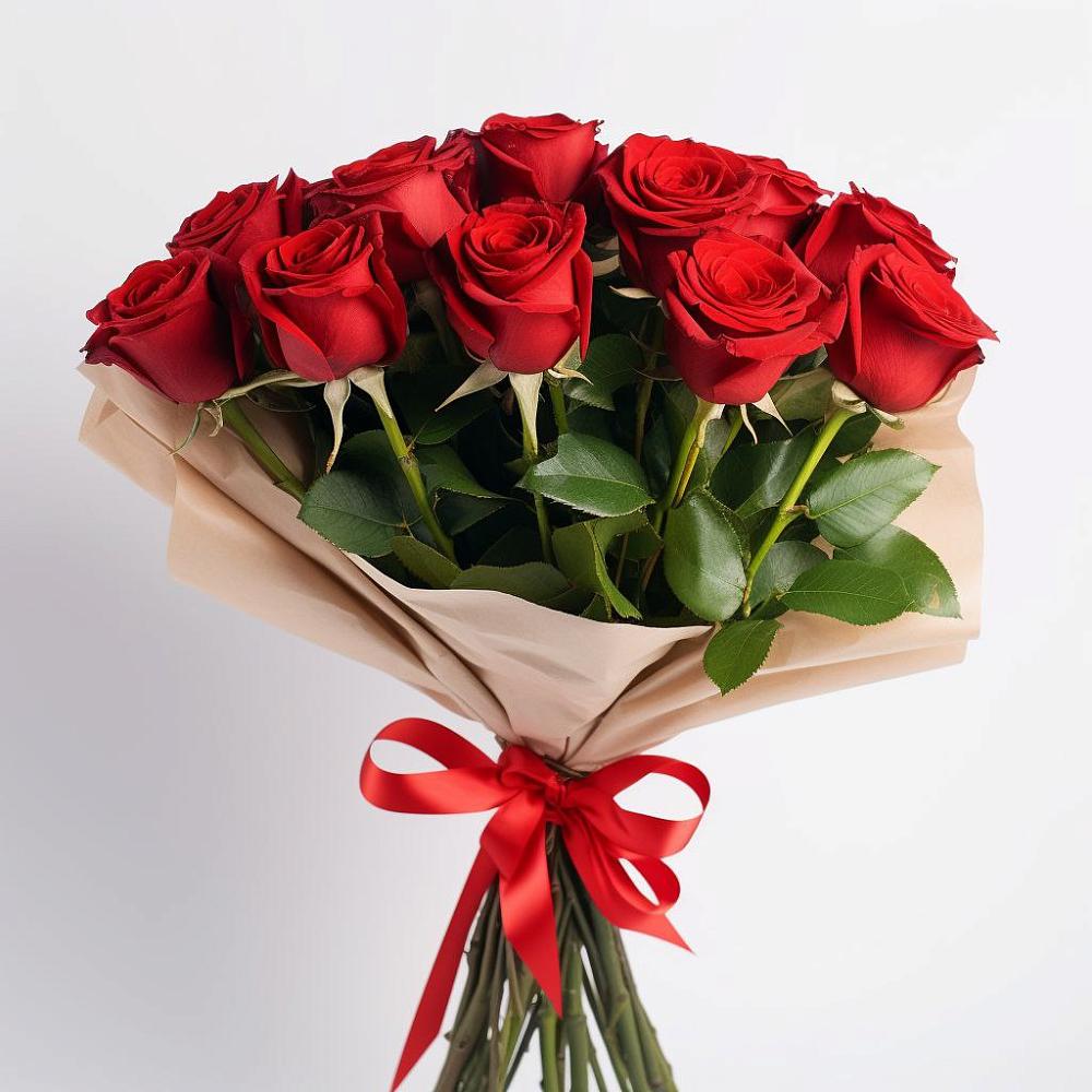 Букет 11 Красных роз Эдлесс Лав в Новоузенске