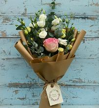 Букет цветов из:  Розы и Лизиантусы #REPLACE_PRED# Новоузенске