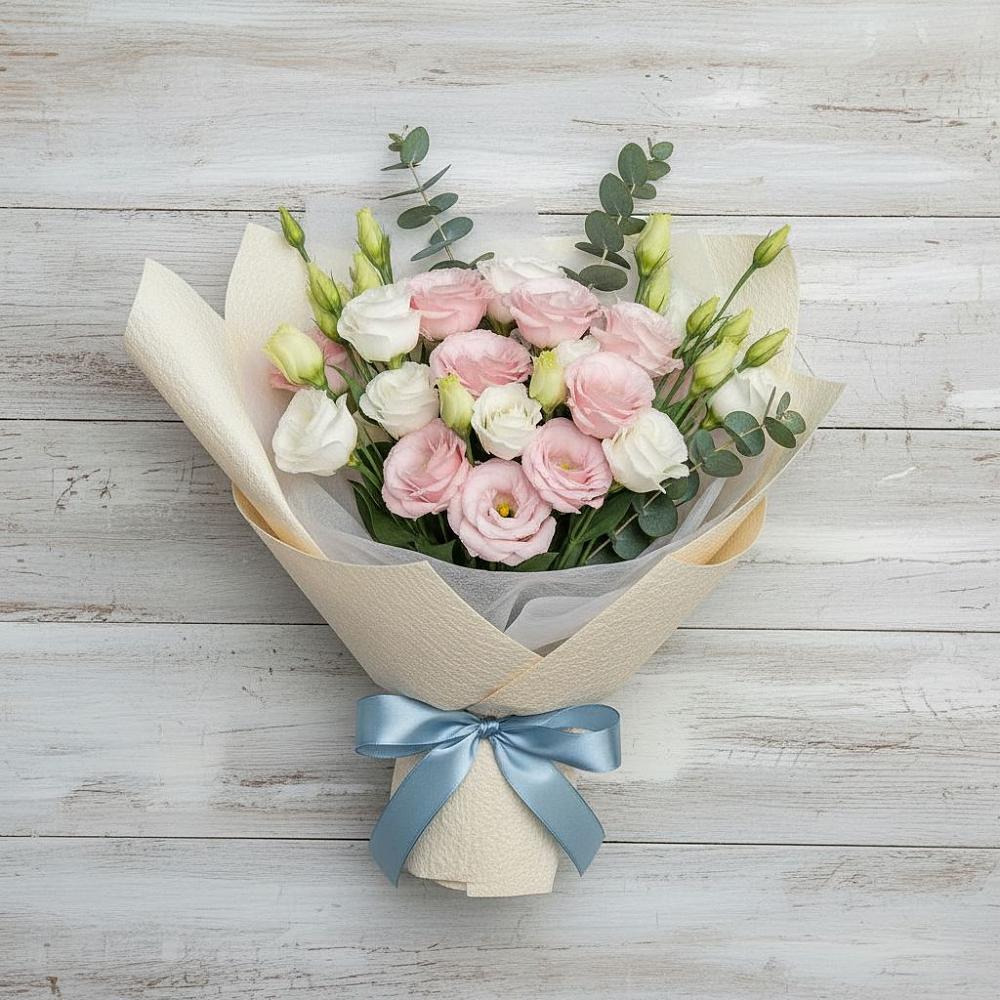 Букет цветов из: Лизиантусы в Новоузенске